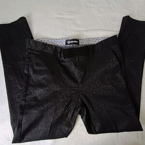 Sartorino Men’s Patterned Dress Shirt - Blue & White